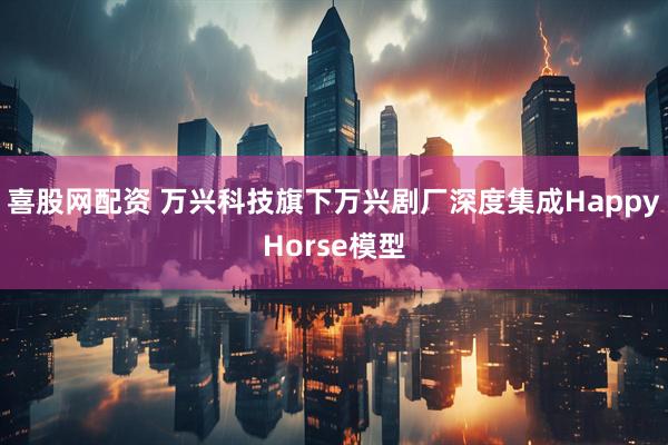 喜股网配资 万兴科技旗下万兴剧厂深度集成HappyHorse模型