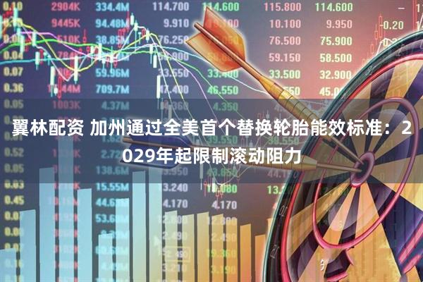 翼林配资 加州通过全美首个替换轮胎能效标准：2029年起限制滚动阻力